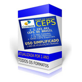 Base Cep E Dne Correios 08/2023 - Completa Download Formatos