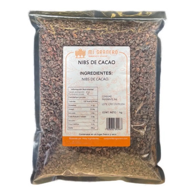 Nibs De Cacao Orgánico 1 Kg | MercadoLibre