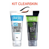 Kit C 2 Un.: Máscara Negra Clearskin + Máscara Cravos 60g