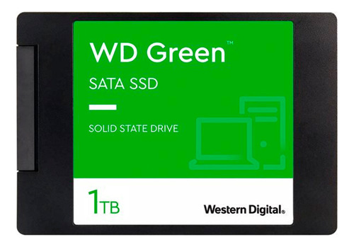 Disco Solido Ssd Interno Wd Green 1tb Sata Iii 6gb/s 545mb/s