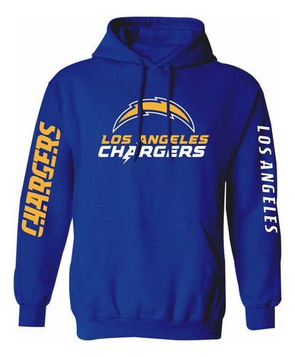 Sudadera Modelo Los Angeles Chargers Estampado En Vinil