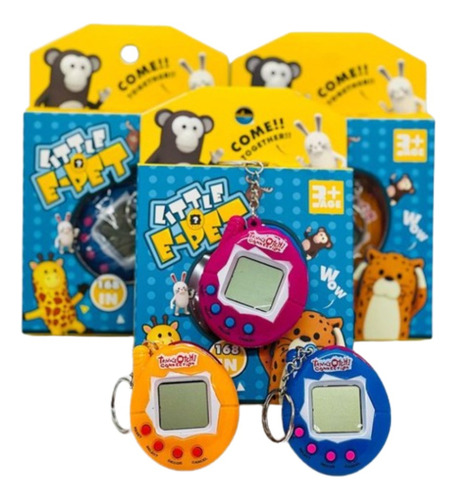 Mascota Virtual Tamagotchi Retro Digital Techpet Feed