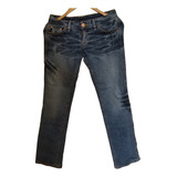 Pantalon Jean Elastizado Armani Exchange Azul T 26-