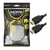 Cabo Hdmi 2.0-19p Gold Blindado 1 Metro 4k Ultra Hd 3d