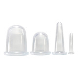 Set X4 Ventosas De Vacío Gadnic Silicona Para Rostro Cuerpo