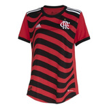 Camisa 3 Cr Flamengo 22/23 Feminina - Vermelho adidas Hd3790