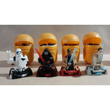 Figuras Star Wars X 4 - Juguetes Kinder Sorpresa