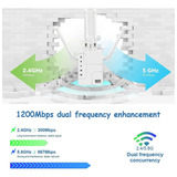 Extensor Wifi  1200 Mbps Internet Wifi Booster, Cobertura De