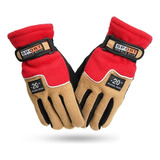 Guantes De Invierno Para Hombre Y Mujer, Forro Polar Térmico