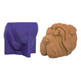 Moldes 3d Para Perros, Velas Y Jabón, Silicona Para Perros D