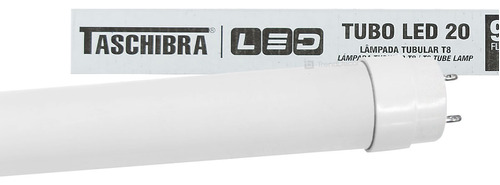 Lâmpada Taschibra Tubo T8 60cm Iluminação Led 9.9w Base G13