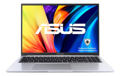 Notebook Asus Vivobook X1502za-bq1758w Intel Core I5 12450h 2 Ghz 8gb Ram 256gb Ssd Windows 11 Home 15,60 Led Full Hd Intel Uhd Graphics Prata