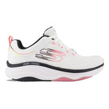 Tenis Training Skechers Dlux Fitness - Blanco