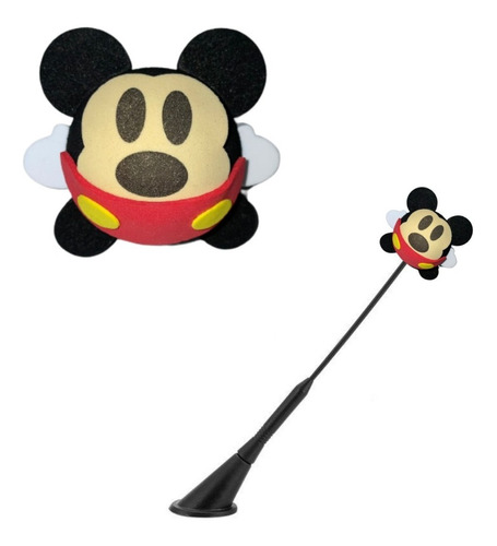 Acessório Enfeite Antena Carros Mickey Com Roupa Disney