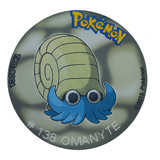 Mousepad De Tazo Pokemon De Modelo #138 Omanyte