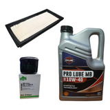 Kit 2 Filtros Kuruma + Aceite Prolube 10w40 4l Toyota Etios 