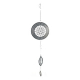 Tira Llamador De Ángeles Colgante Mandala Metal Deco 70cm