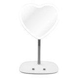 Espejo Led Con Forma De Corazón Para Decoración De Habitació