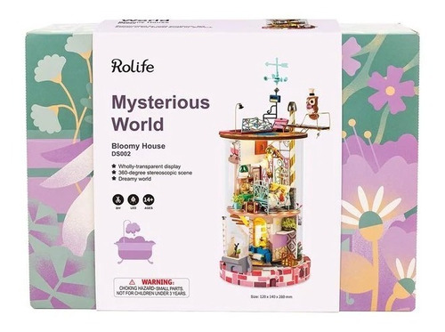 Diorama Mysterious World Bloomy House Ds002 - Rolife