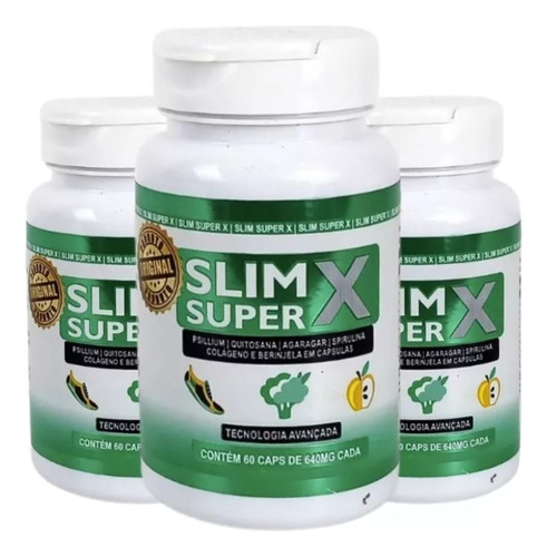 Super Slim X:  Seu Emagrecedor Saudável E Duradouro!