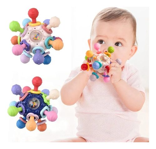 Juguetes Sensoriales Para Bebés Montessori 4 En 1 Pelota