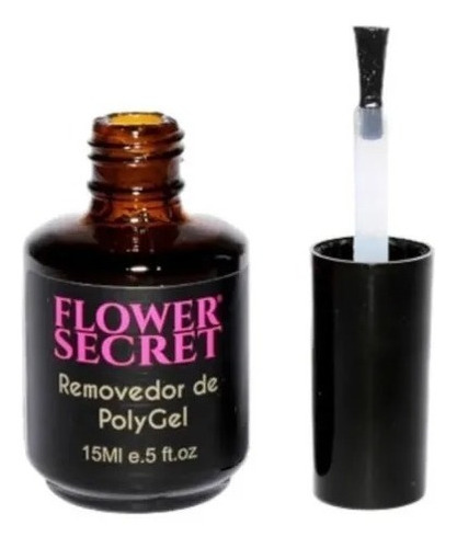 Pack 3 Removedor De Polygel De 15ml Flower Secret