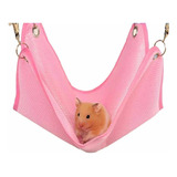 Hamaca Cama Colgante Mini Para Hamster O Raton. 15x15cm