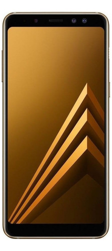 Smartphone Samsung Galaxy A8 64gb Dourado Nf-e - Excelente