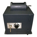 Caja Fuerte Siindeseg 404540-1 Con Apertura Mecánica Color Gris Oscuro
