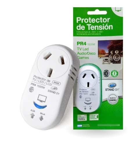 Protector De Tension Tv/audio/video Pr4 Electric Avellaneda