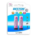 Pila Bateria Li-ion 14500 Aa Paquete X2 Unidades 700mah 3.7v