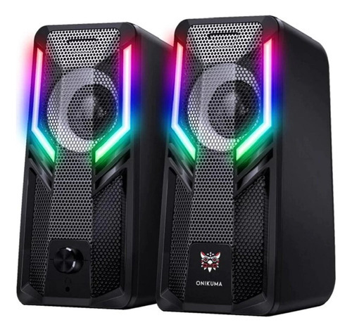 Parlantes Altavoces Gamer Rgb Onikuma G6 10w