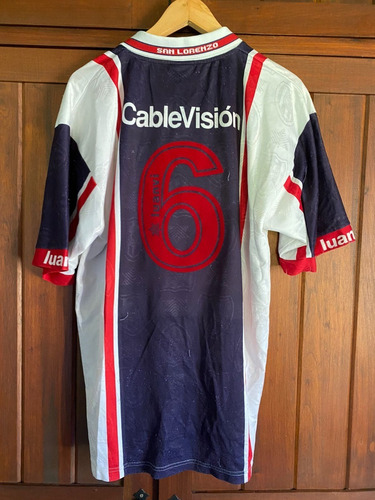 Camiseta San Lorenzo Luanvi 1999 #6 I. Cordoba