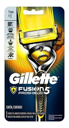 Aparelho De Barbear Gillette Fusion 5 Proshield C/1 Cartucho