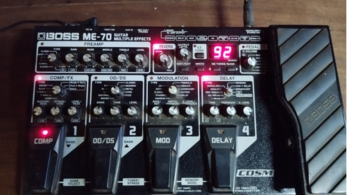 Pedalera Boss Me 70