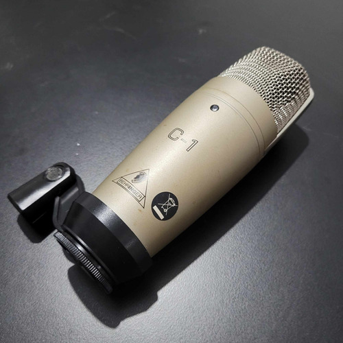 Microfone Podcast Behringer C1 Condensador Cardioide Dourado