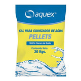 Paq De 2 Bultos Sal En Pellets Para Suavizadores Marca Aquex