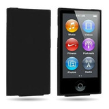 Case Funda Silicona iPod Nano 7 Negro Y Transparente