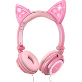 Auriculares Esonstyle | Orejas De Gato Led | 85 Db | 3.5 Mm