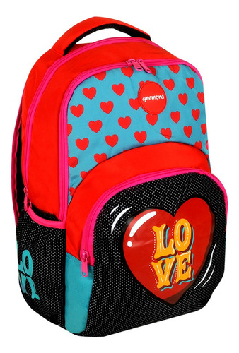 Gremond Mochila Escolar Portanotebook Love 05720510040