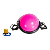 Pelota Equilibrio Tipo Bosu 61cm C/ligas Y Bomba Para Inflar