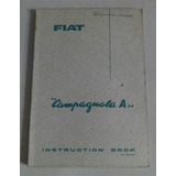 Manual 100% Original De Uso: Jeep Fiat Campagnola A, 1966/67