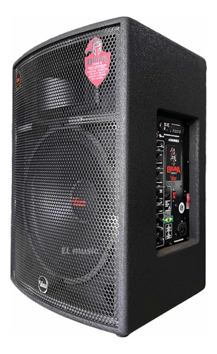 Caixa Ativa Voz Violão Leacs Brava 1500 4 Canais 250w Rms