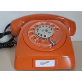 Telefone Antigo Ericsson Mod DLG Salmão / Funcionando