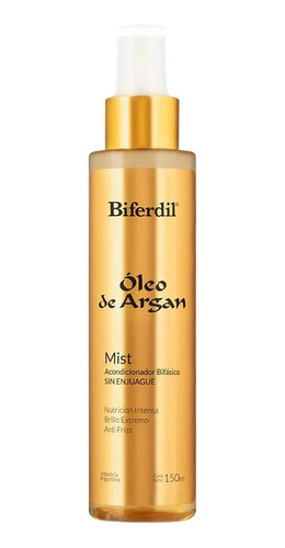 Biferdil Oleo De Argan Acondicionador Bifásico Sin Enjuague