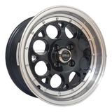 Kit 4 Rodas Aro 15x7 Weld Magnun 4x100 Bd C17