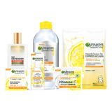 Pack Facial Express Aclara Vit. C Garnier + Uv Defender F50