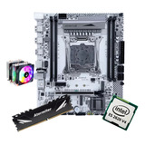 Kit Gamer Placa Mãe X99 White Intel Xeon E5 2620 V4 32gb Coo