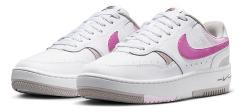 Tenis Para Mujer Nike Gamma Force Blanco/rosa 