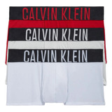3 Boxers Trunk Calvin Klein Calzoncillos Intense Microfibra 